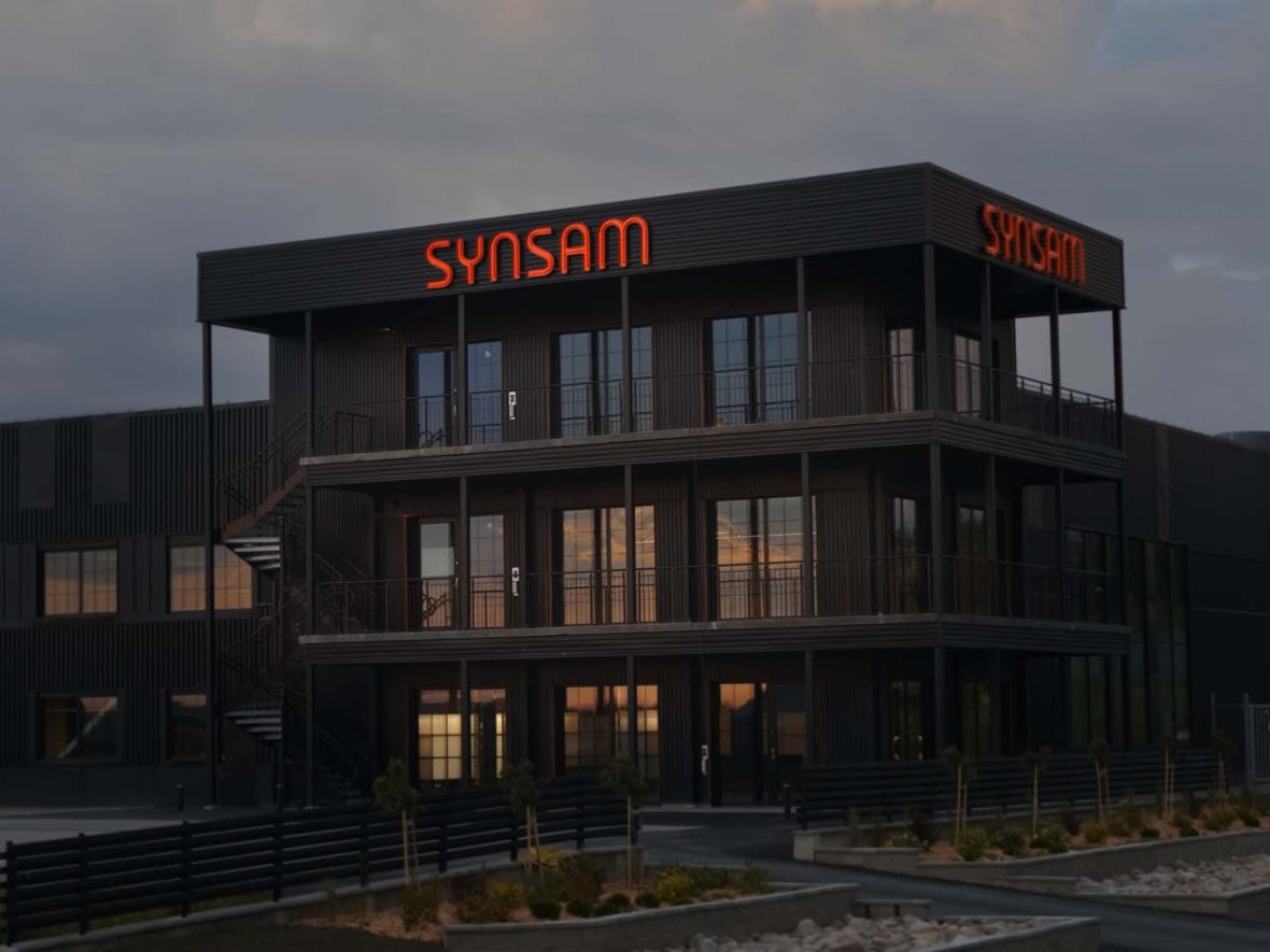 Synsams produktions- och innovationscenter.