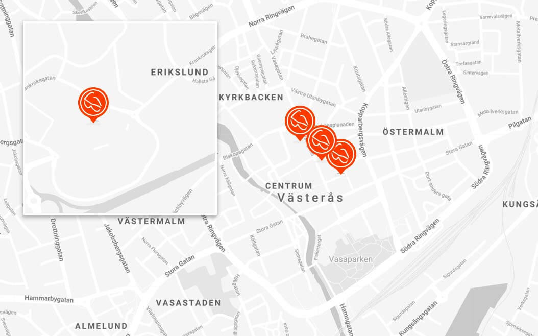 Karta Optiker Västerås