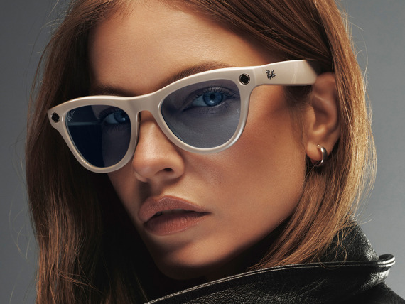 barbara palvin med ray-ban meta