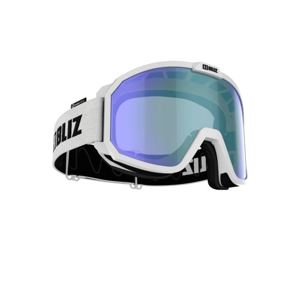 Bliz Rave Nano Optics Brown w blue multi Matt White