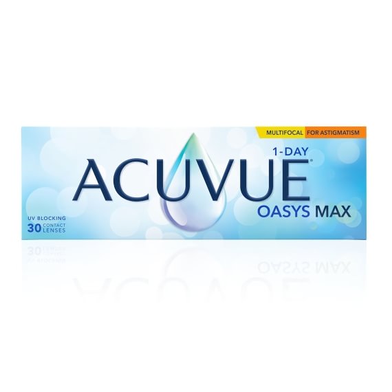 Acuvue Oasys Max 1-Day Multifocal for Astigmatism 30 st/box