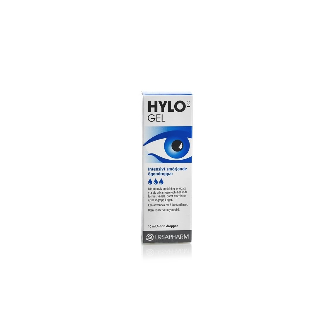 Hylo-Gel  Smörjande ögondroppar 10 ml