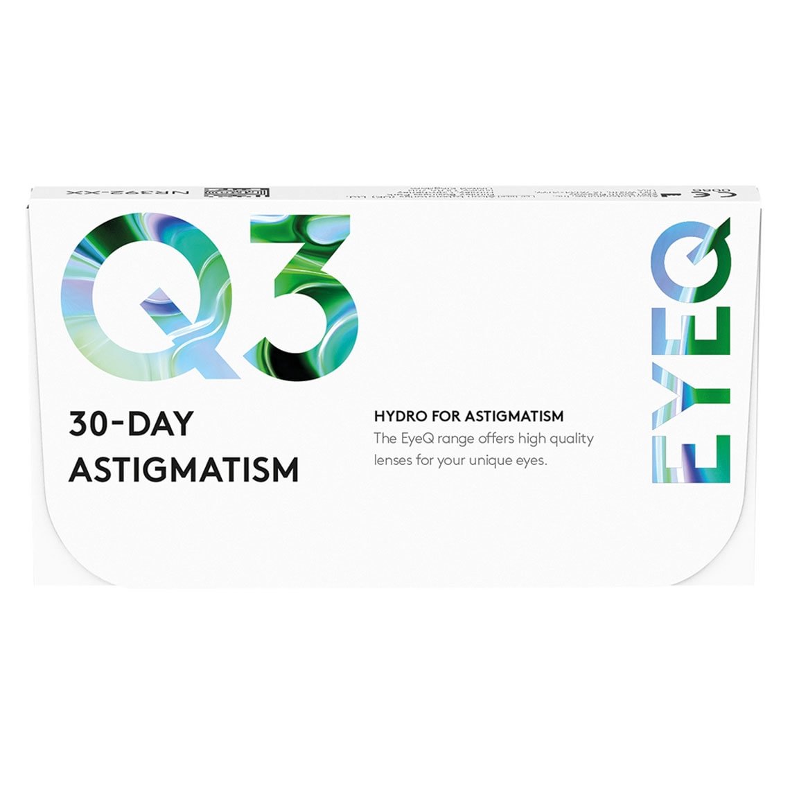EyeQ Hydro For Astigmatism Q3  3 st/box