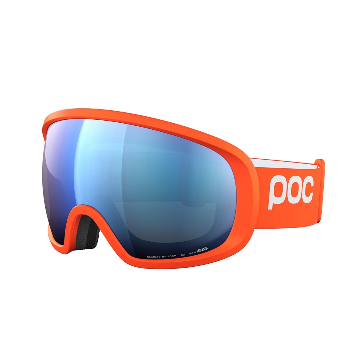 POC Fovea Clarity Partly Sunny Blue Zink Orange